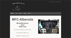 Desktop Screenshot of mfc-alberoda.de